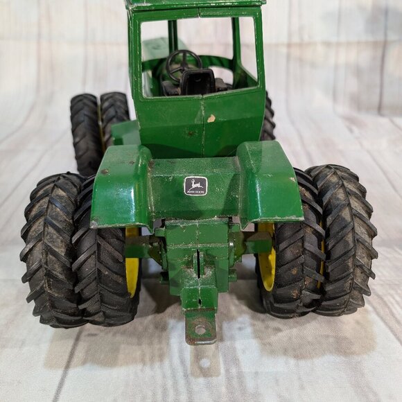 ERTL John Deere Articulated 8650 (?) 4-Wheel Drive Tractor W/Duals 1/16 Vintage - Picture 12 of 16